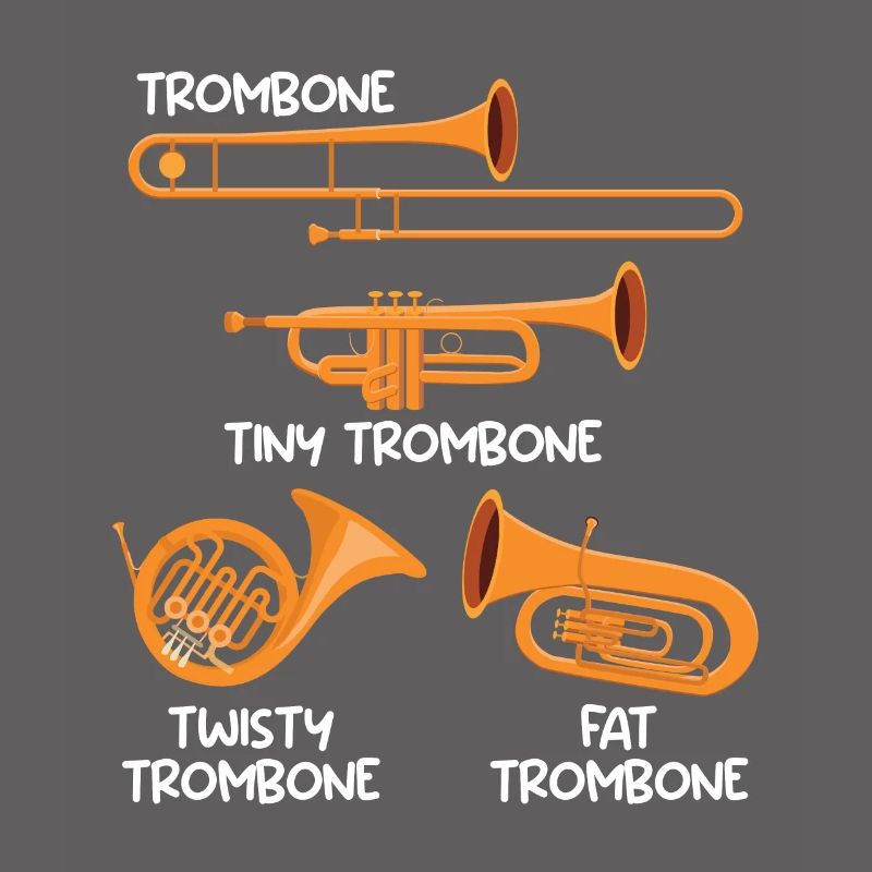Small Trombone Curvy Trombone Thick Trombone