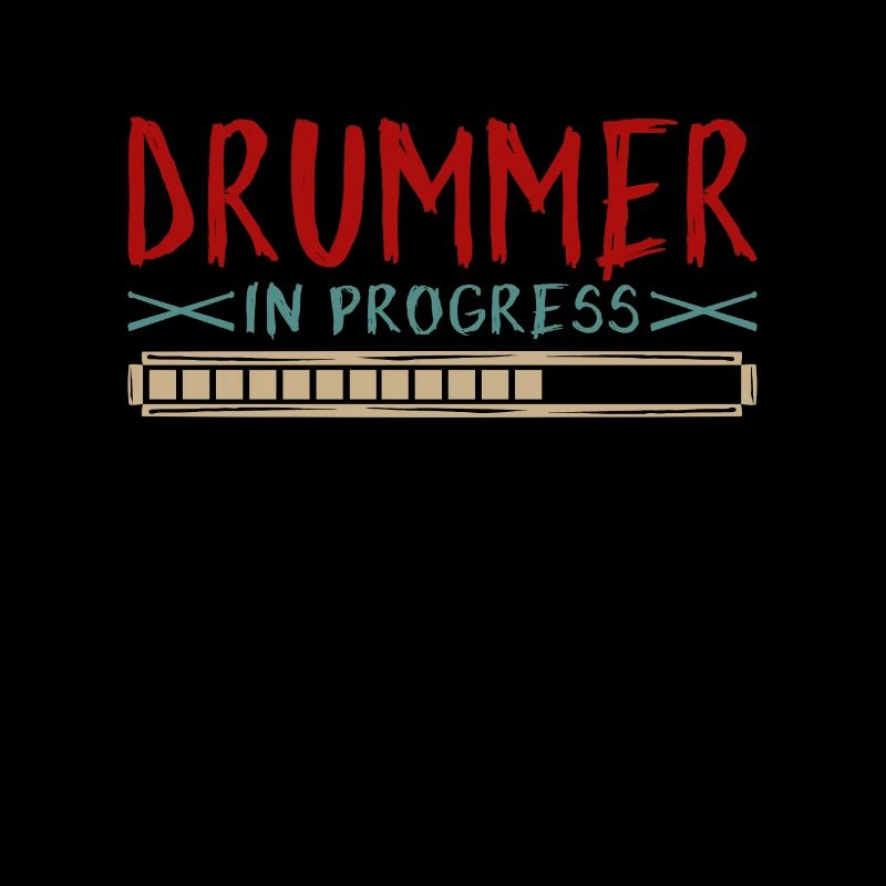 Drummer In Progress Sticks Percussion Drummer Gift