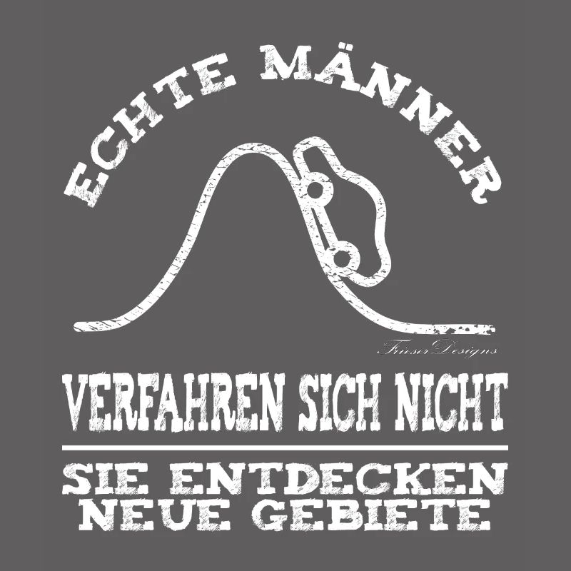 Echte Männer lustiges Auto Spruch