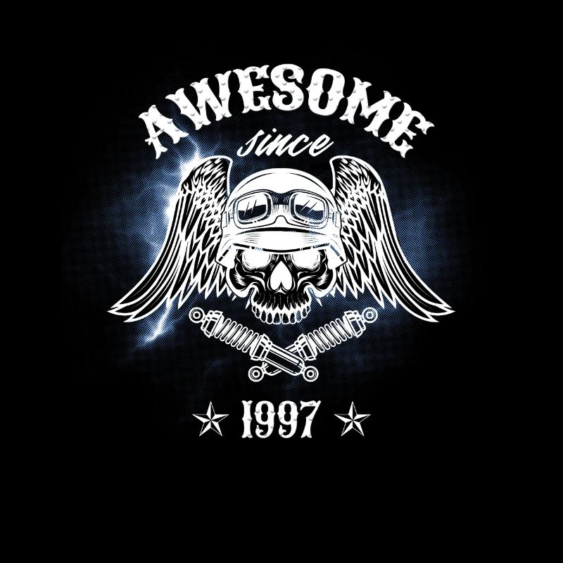 Awesome since 1997, Biker 26. Geburtstag
