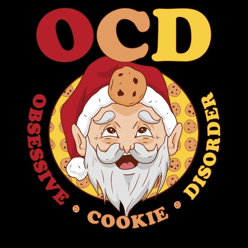 OCD Obsessive Cookie Disorder Keks Geschenk