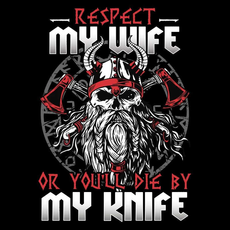 Bad bearded man! Norse mythology Vikings