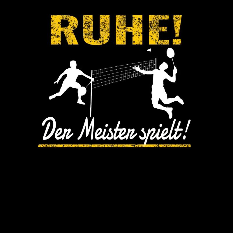 Badminton Geschenkidee Sport Design