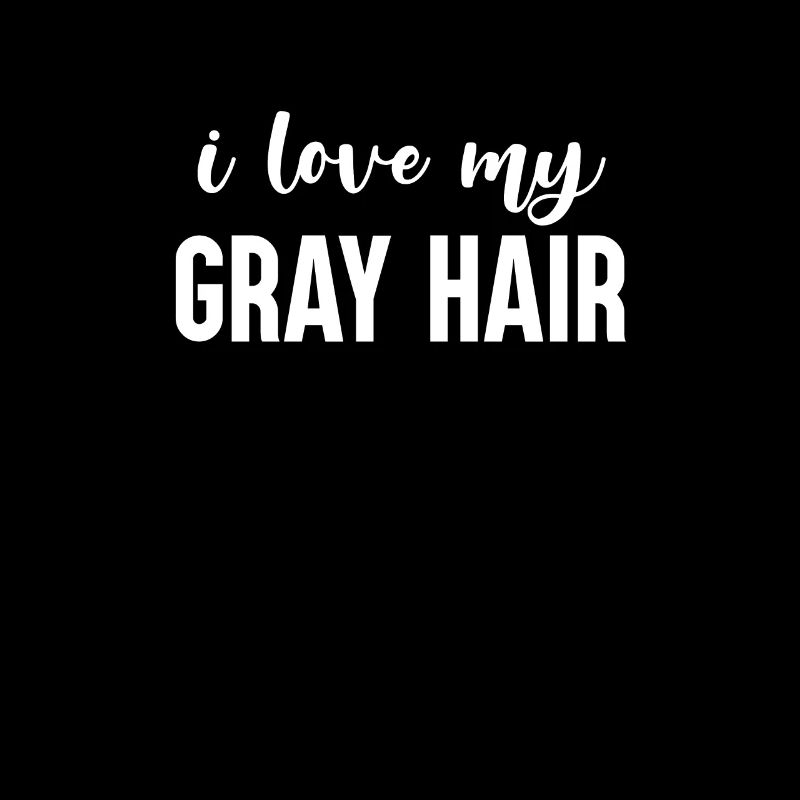 Cheveux gris disant Cheveux gris