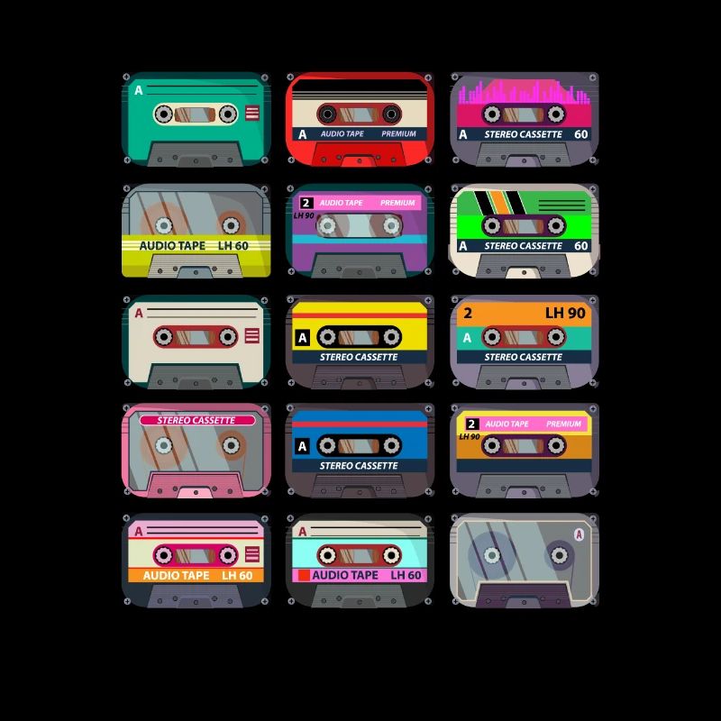 Cassette Mixtape 80s 90s Music Cassette