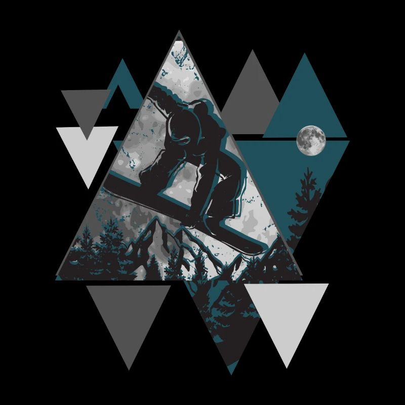 Snowboard Snow Mountain