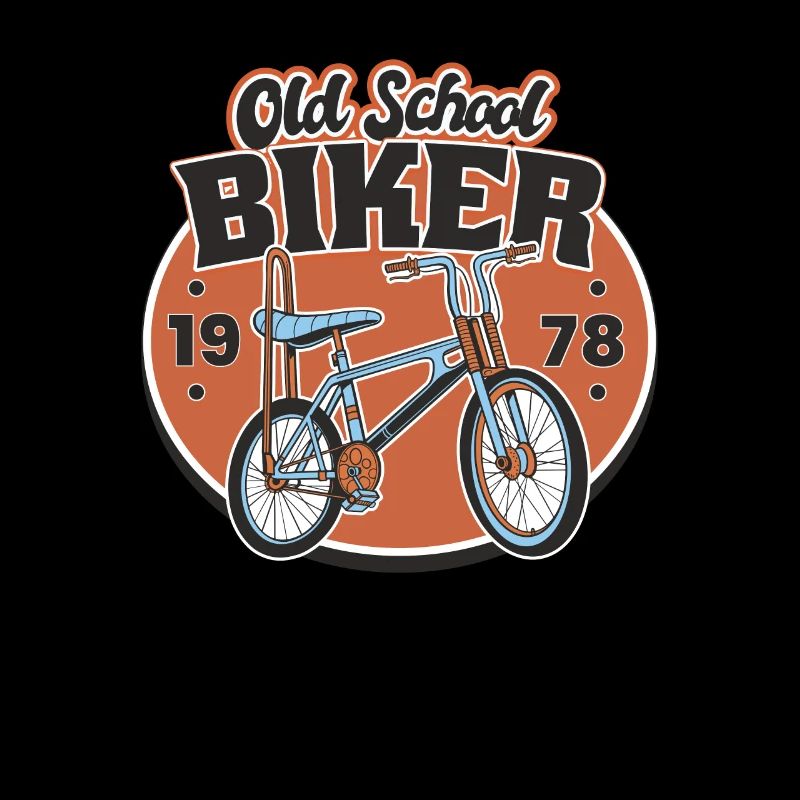 Old School Biker 1978. 45e anniversaire