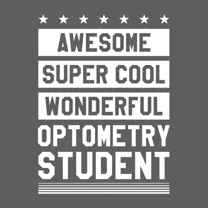 Super Super Cool Wunderbare Optometrie Student