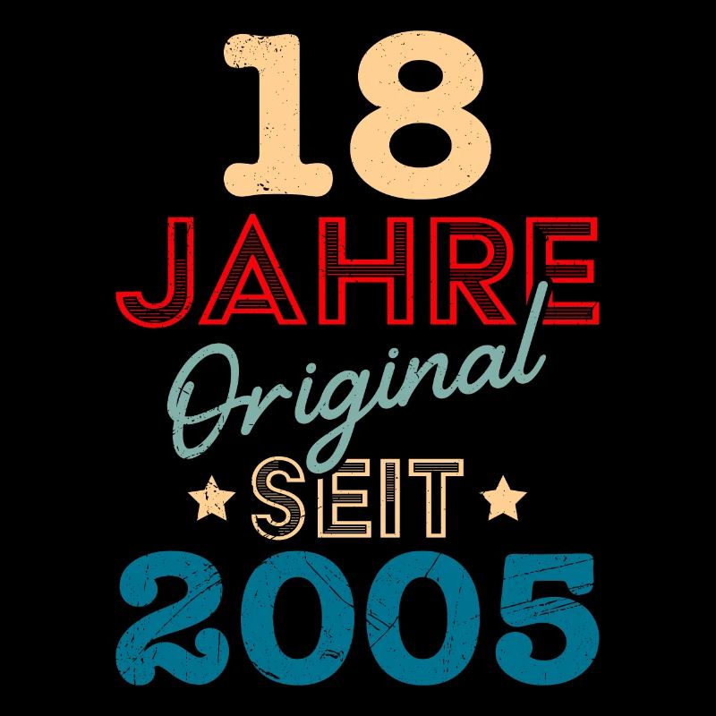 18. Geburtstag 18 Jahre