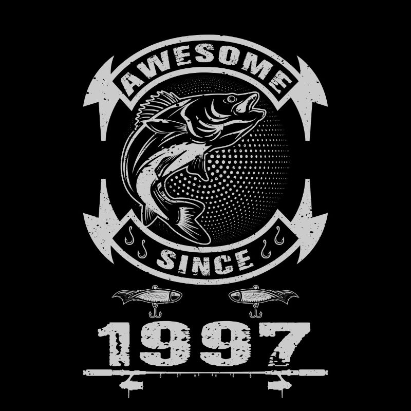 Awesome since 1997. Angel, Angler Geburtstag