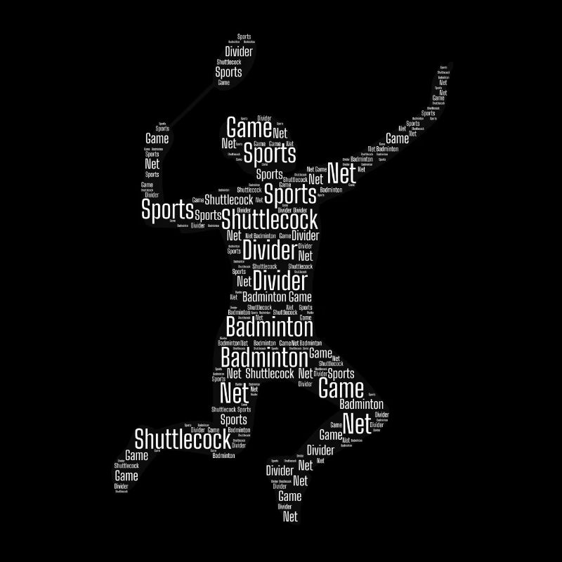 Joueurs de badminton