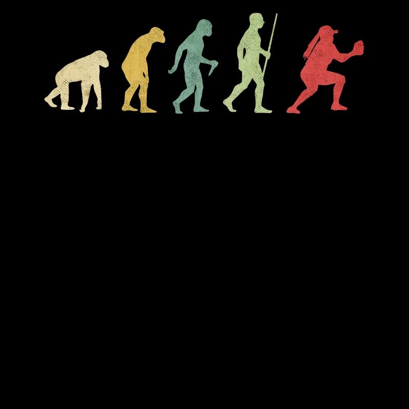 Softball Catcher Girl Evolution