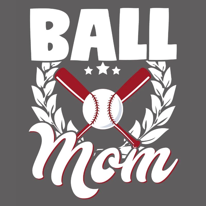 Ball Mom Baseball Softball Mutter Muttertag