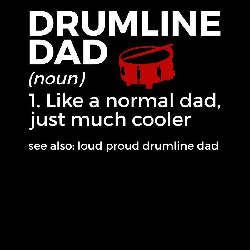 Drumline Trommeln Geschenk