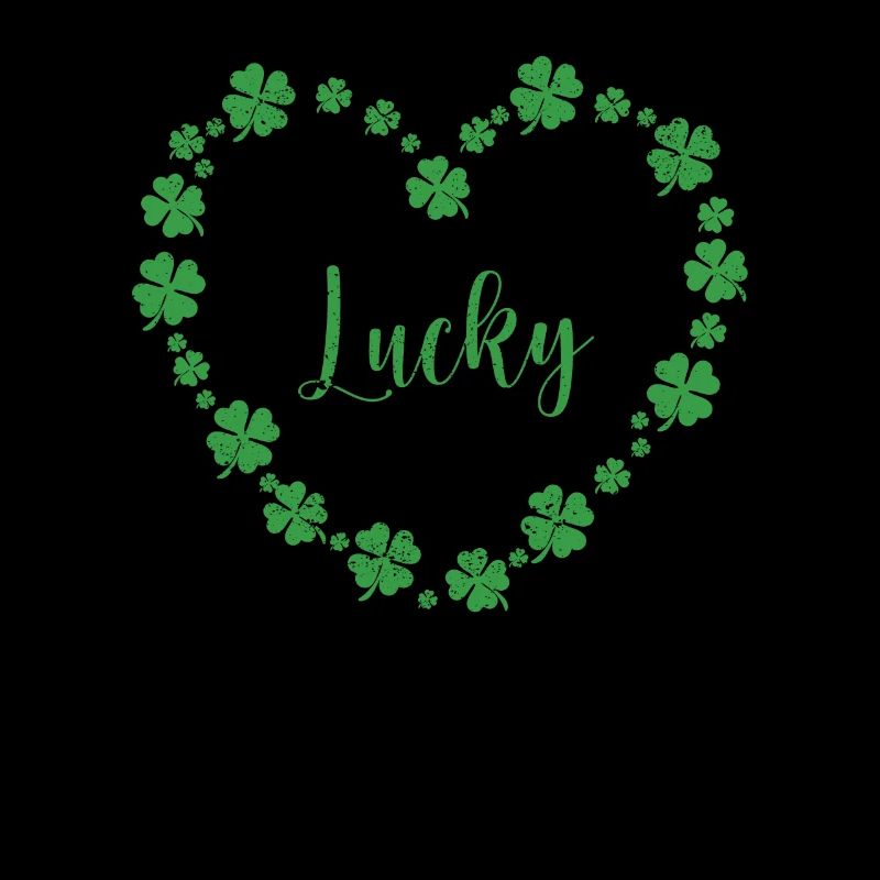 Clover Heart Four-leaf Clover Lucky