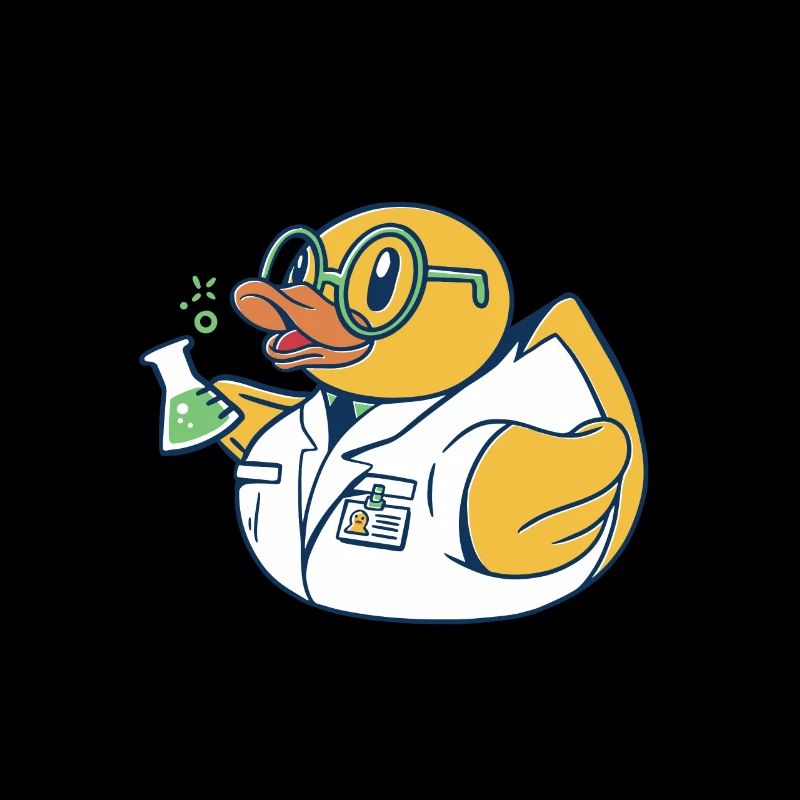 Scientist Rubber Duck