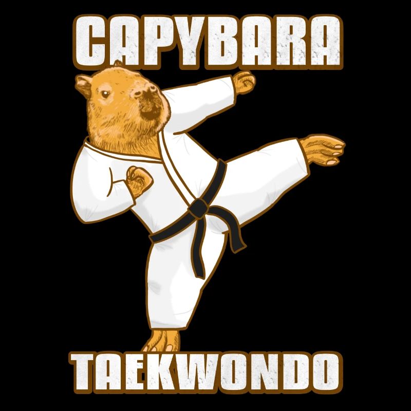 Taekwondo GI Capybara
