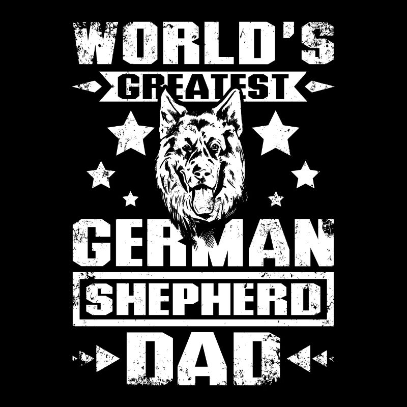 World's greatest german shepherd dad