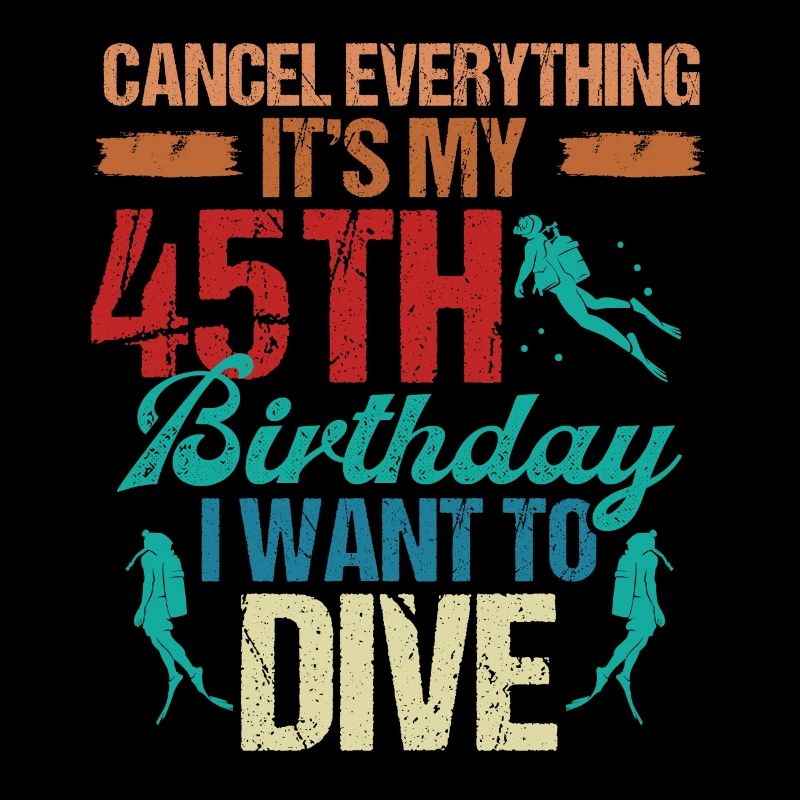45 Year Old Scuba Diver Birthday Idea Snorkeling