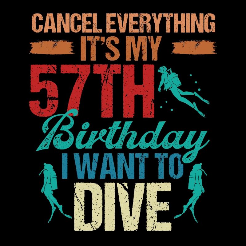 57 Year Old Scuba Diver Birthday Idea Snorkeling