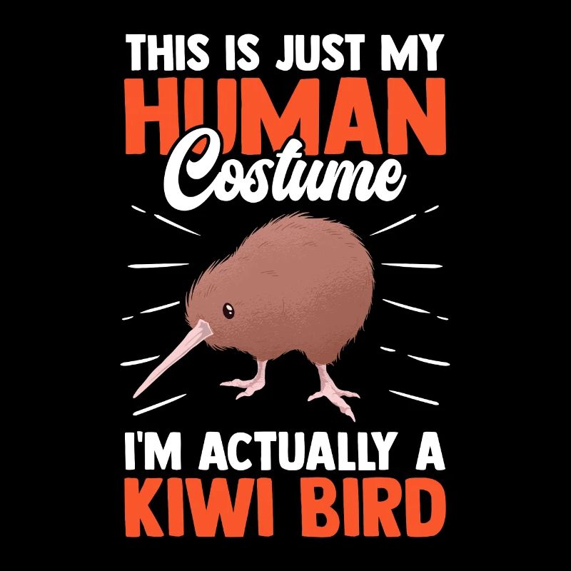 Kiwi Vogel nur ein Kostüm Neuseeland Kiwi