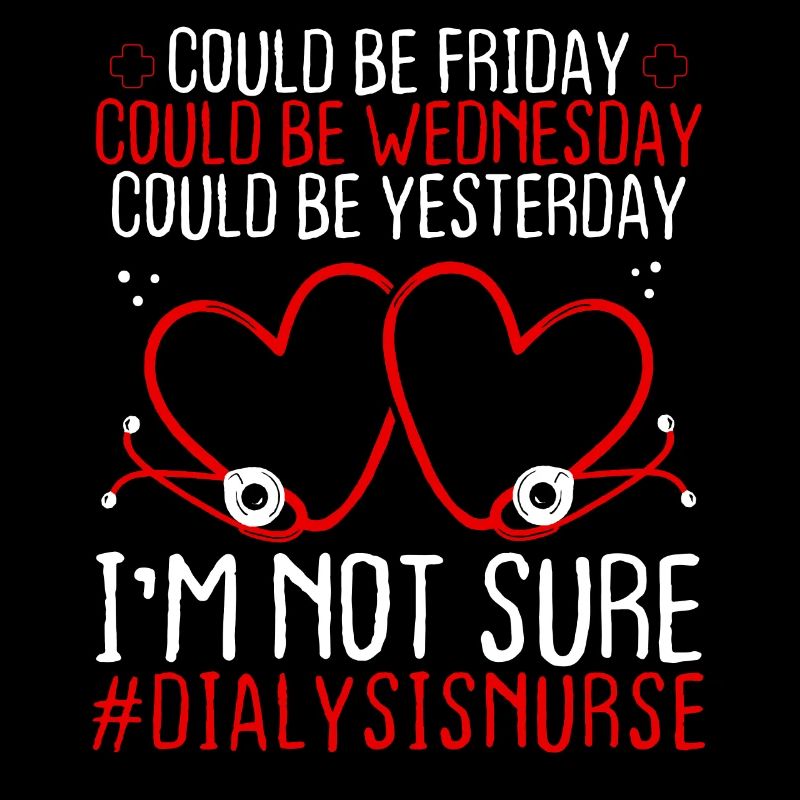Dialysis Nurse Night Shift Worker Stethoscope