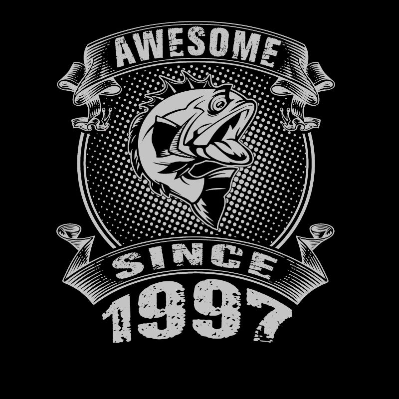 Awesome since 1997. Angel, Angler Geburtstag