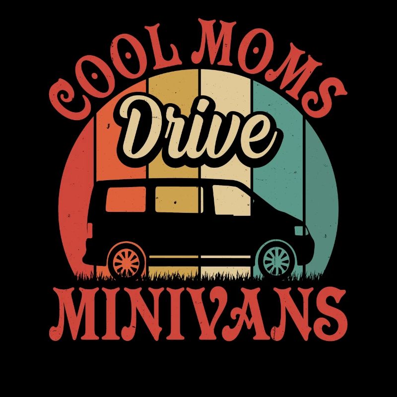 Minivan Moms Mode de vie Maman conduit Minivan Mamas
