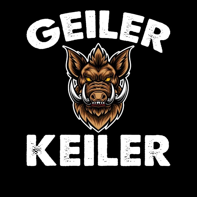 Geiler Wild Boar Hunter Hunting Forest