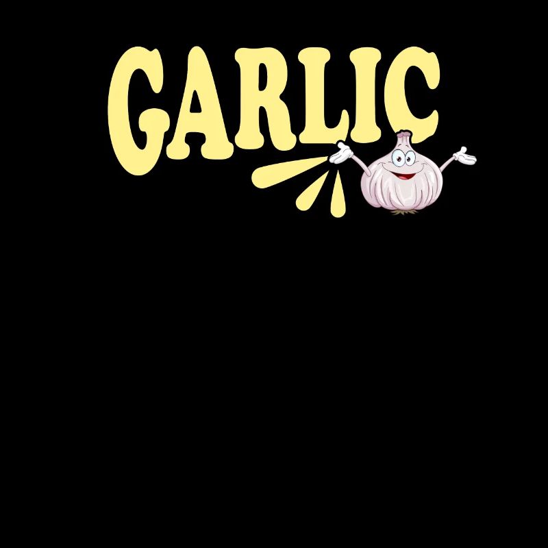 Funny Garlic Bread Couple Design