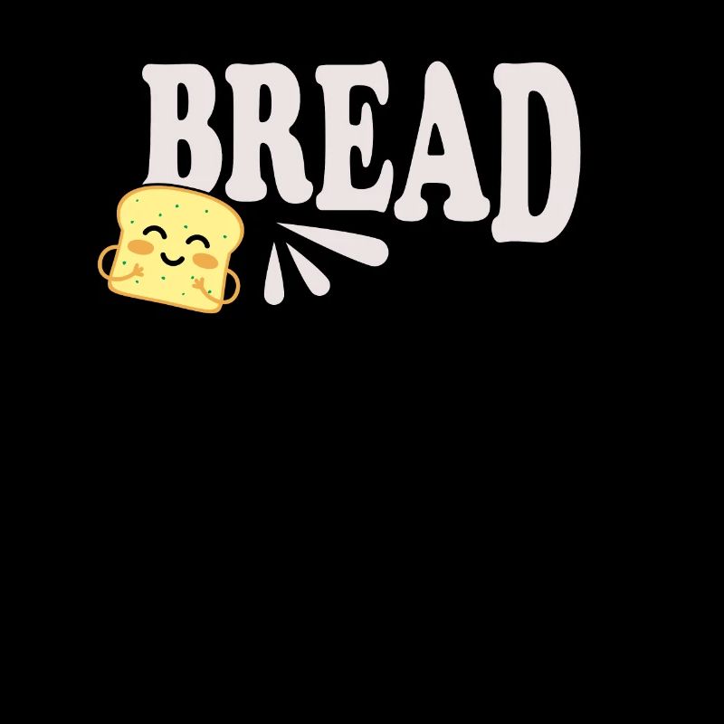 Funny Garlic Bread Couple Design
