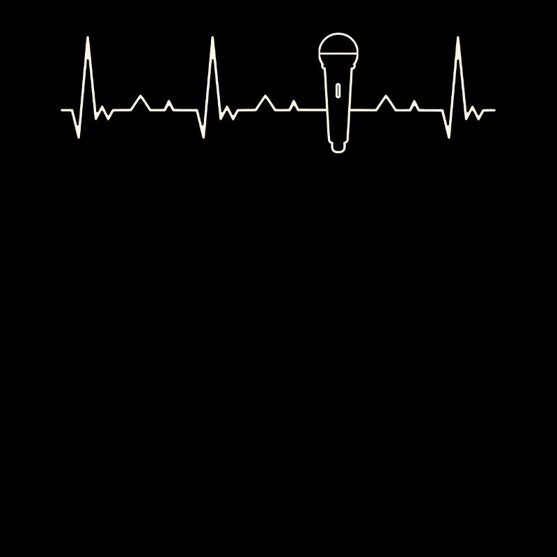 Micrófono. Corazón. Amor. Ekg. Legumbres.