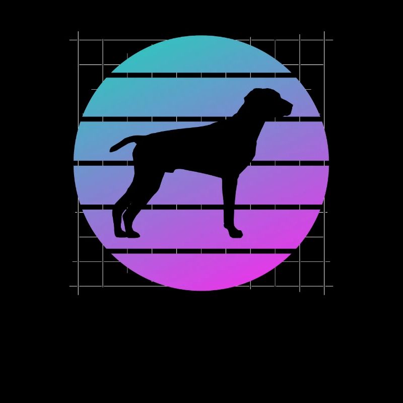 Retro Pointer Dog GSP Lover