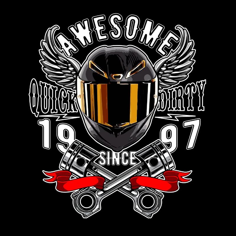 Awesome since 1997, Biker Geburtstag