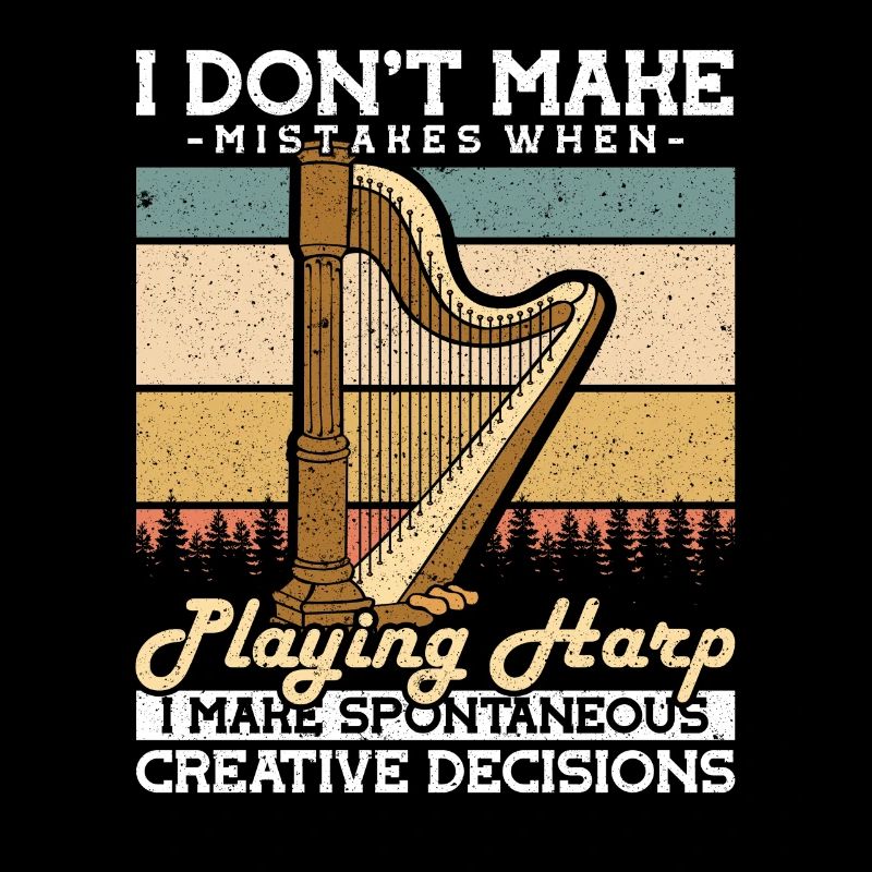 I don't make Mistakes when playing harp