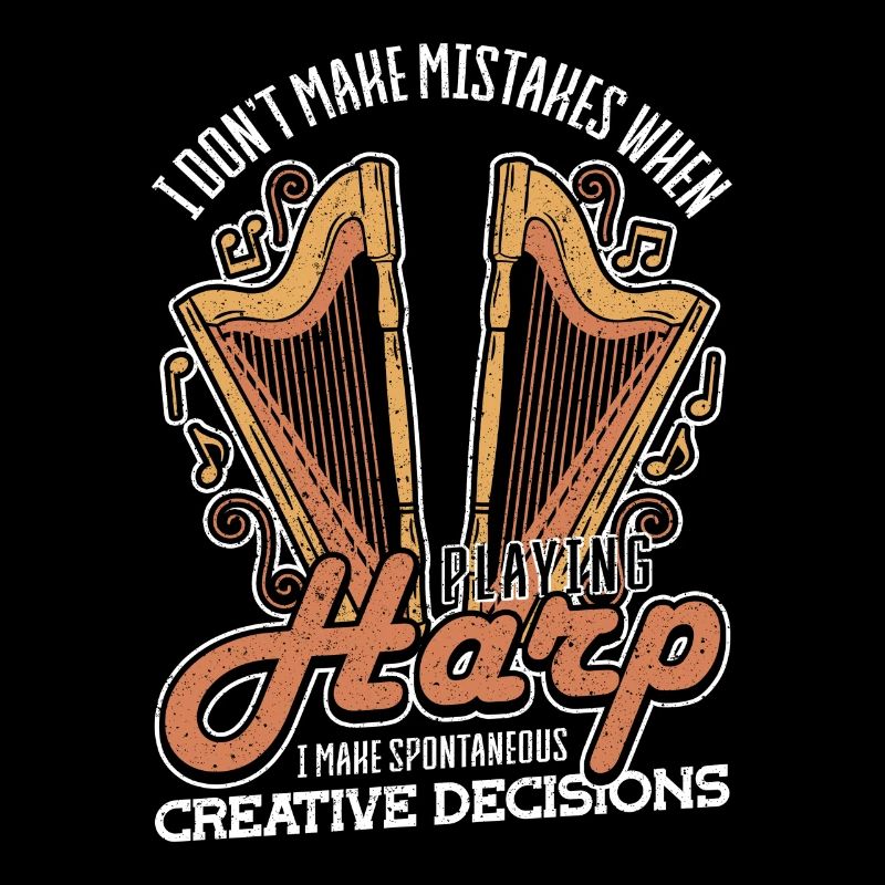 I don't make Mistakes when playing harp