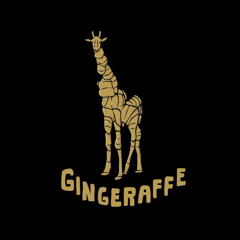 Tiere Ingwer "gingeraffer" Giraffe
