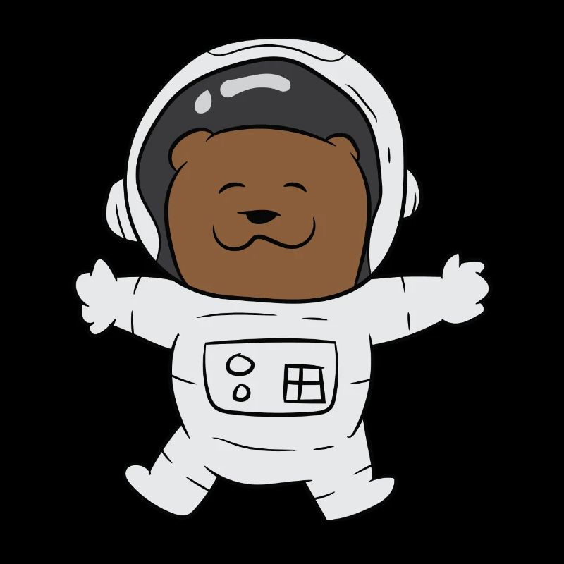 Otter Space Lustiges Otter Raumfahrt Otter