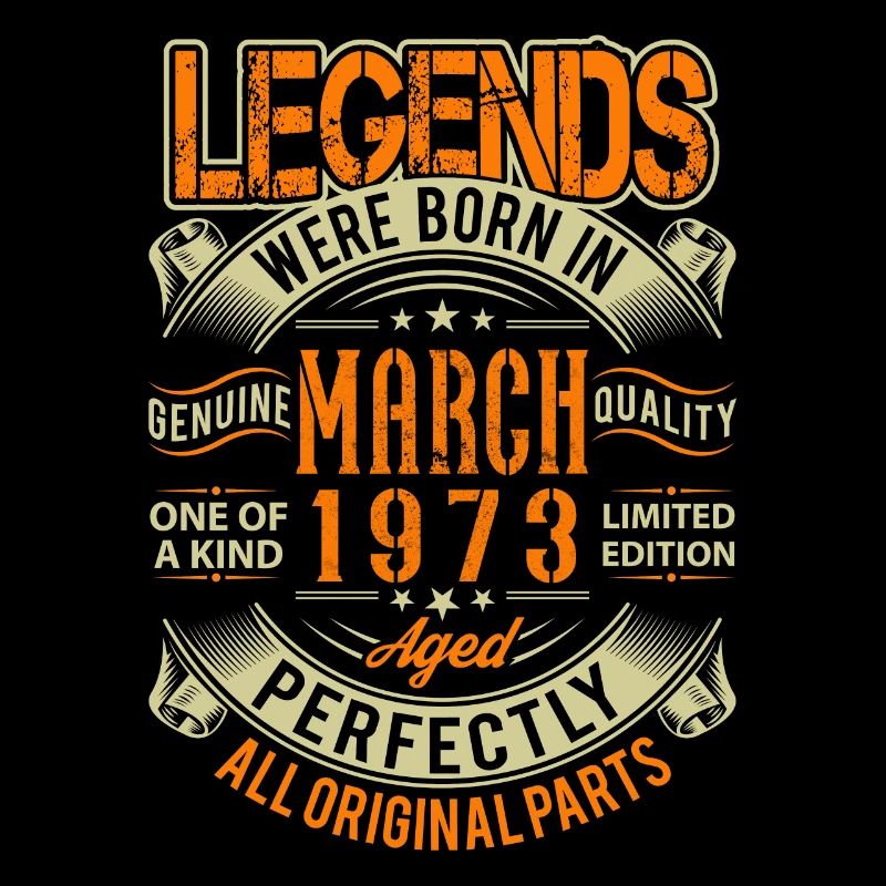 1973 Mars Anniversaire Légende