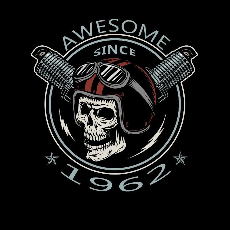 Awesome since 1962, Biker Geburtstag
