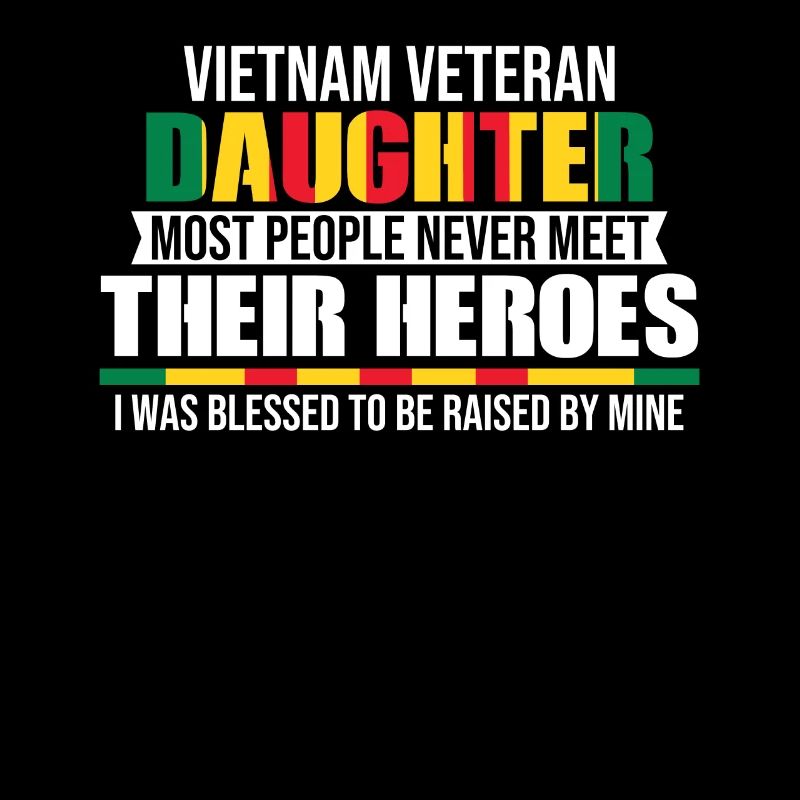 Stolze Tochter Eines Vietnam-veteranen