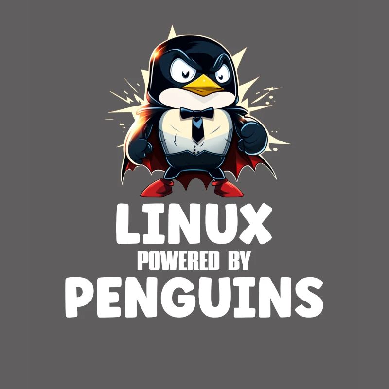 Linux Powered By Penguins
