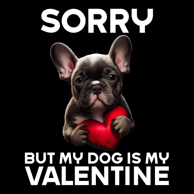 Désolé, mais mon chien est mon Valentin