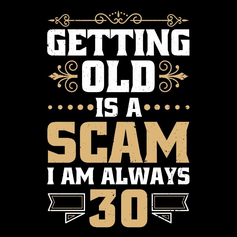 Growing old is a scam, I am always