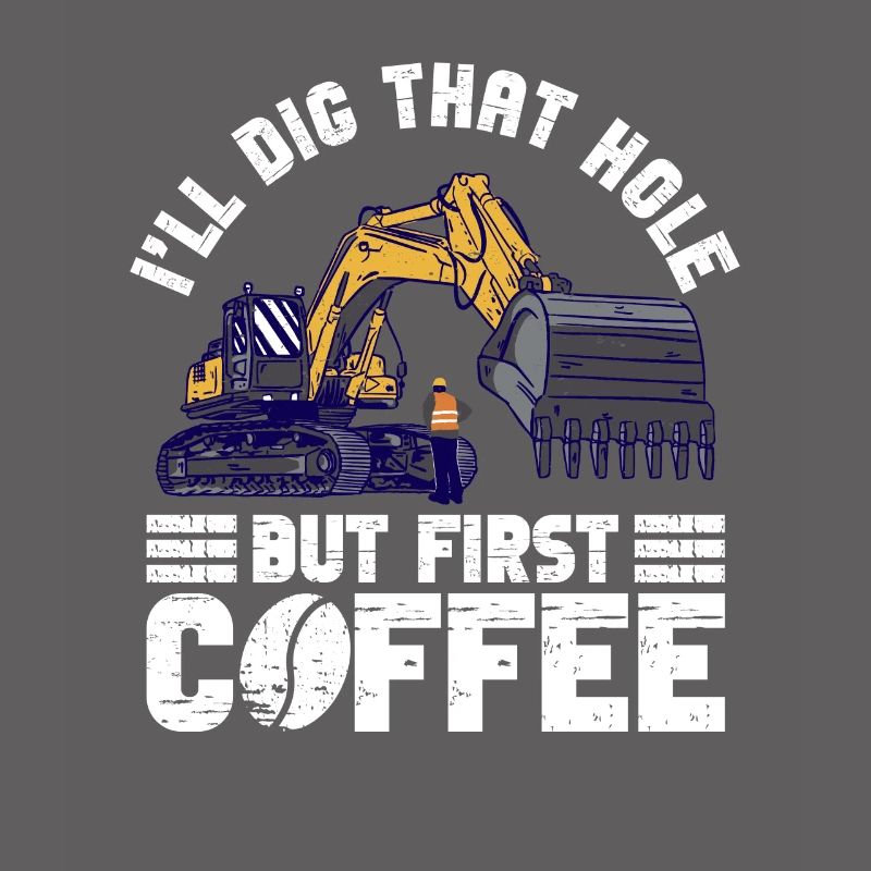Bagger Baggern Baggerfahrer