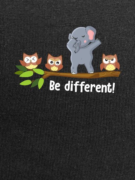 Be Different Dabbing Elephant