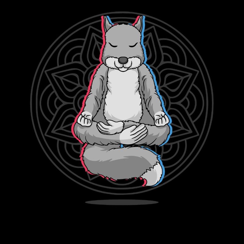 Namaste Meditation Écureuil