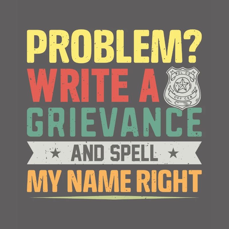 Problem? write a grievance .. Knast
