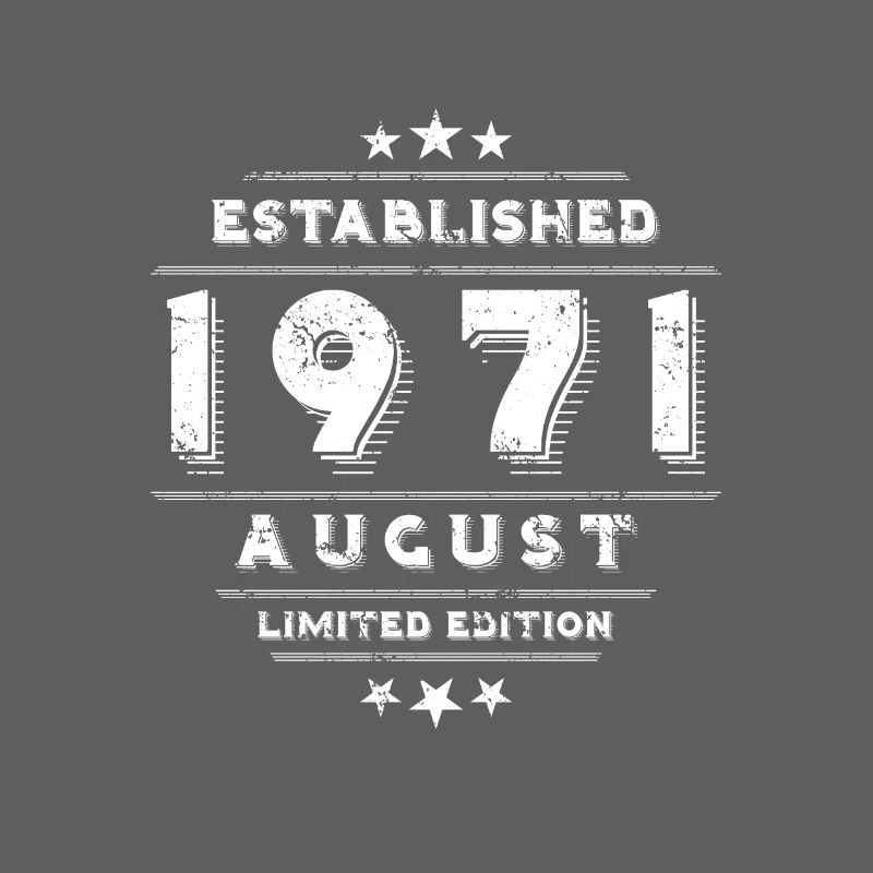 Geburtstag im August 1971 - August