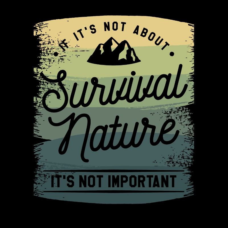 Si ce n’est pas une question de nature de survie, ce n’est pas